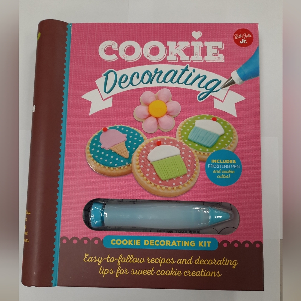 New Cookie Decorating book and kit for ages 8+